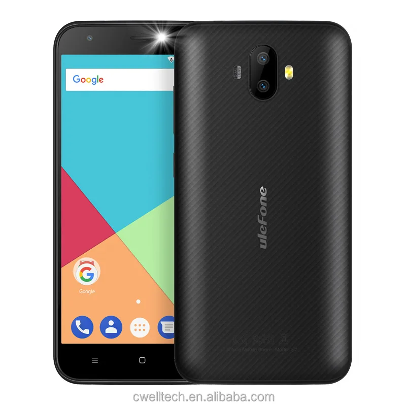 

Wholesale Ulefone S7 5.0 inch HD Touch Screen Quad Core Android 7.0 Cheap 3G Triple Camera Mobile Phone