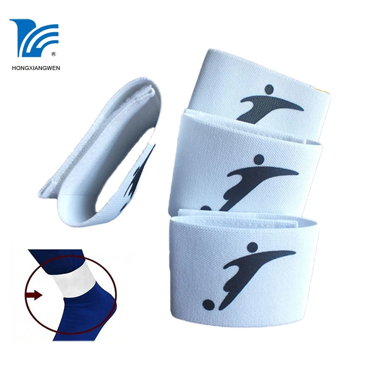 

Fashion washable fantastic stretch shin guard stays for sports, Black;white;blue;red;green;or customized