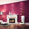 fireproof decorative light weight 3d wallpaper/wall panel for walls