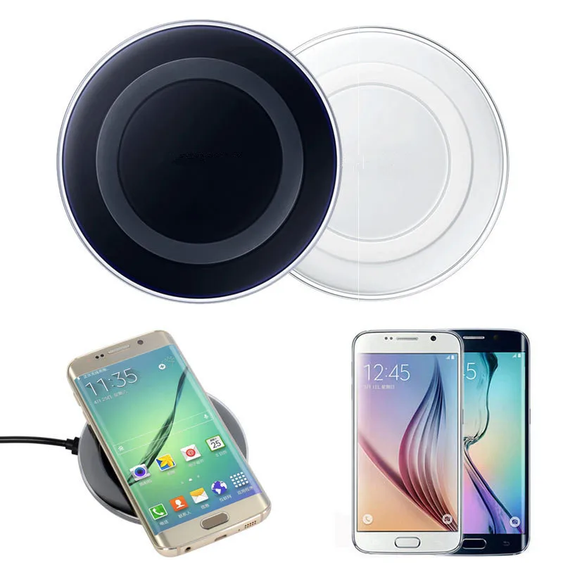 Amazon New Easy Customized Logo Qi Wireless Phone Charger Fast Wireless