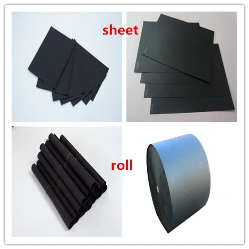 Hot sales 180g shiny black paper for wrapping or shopping bags