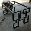 metal dining room table legs metal bench legs wrought iron high table legs decorative metal table base