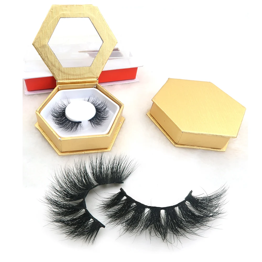 

Worldbeauty 3D Mink Eyelash With Custom Eyelash Packaging Mink Effect Eyelash, N/a