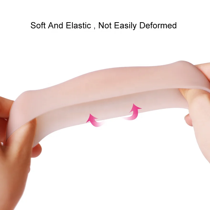 
Soft Comfortable SEBS Toe Pads Pointe Silicone Gel Ouch Pouch Protector for Ballet Soft Dance Toe Cap Reduce Shock Pain 