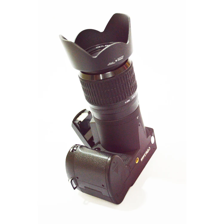 

2019 New arrival 3 lens and led light Digital camera POLO D7200, Black