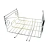 Hanging Basket Organizer Rack Cupboard Storage Display Stand with Long Hooks