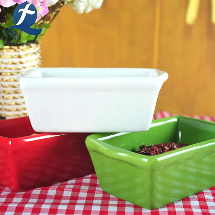 Custom Colorful Decorative Ceramic Bakeware Sets