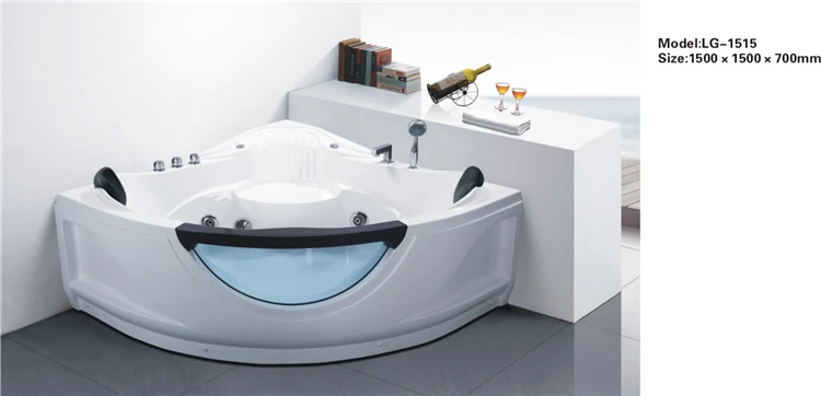 High Quality Design Multifunctional Acrylic Bathtub With Glass - Buy