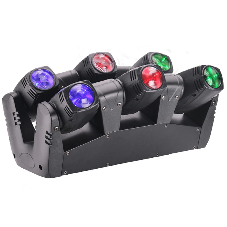 Wholesale factory price 6 x 10w RGBW 4in1 led mini spider beam moving head light