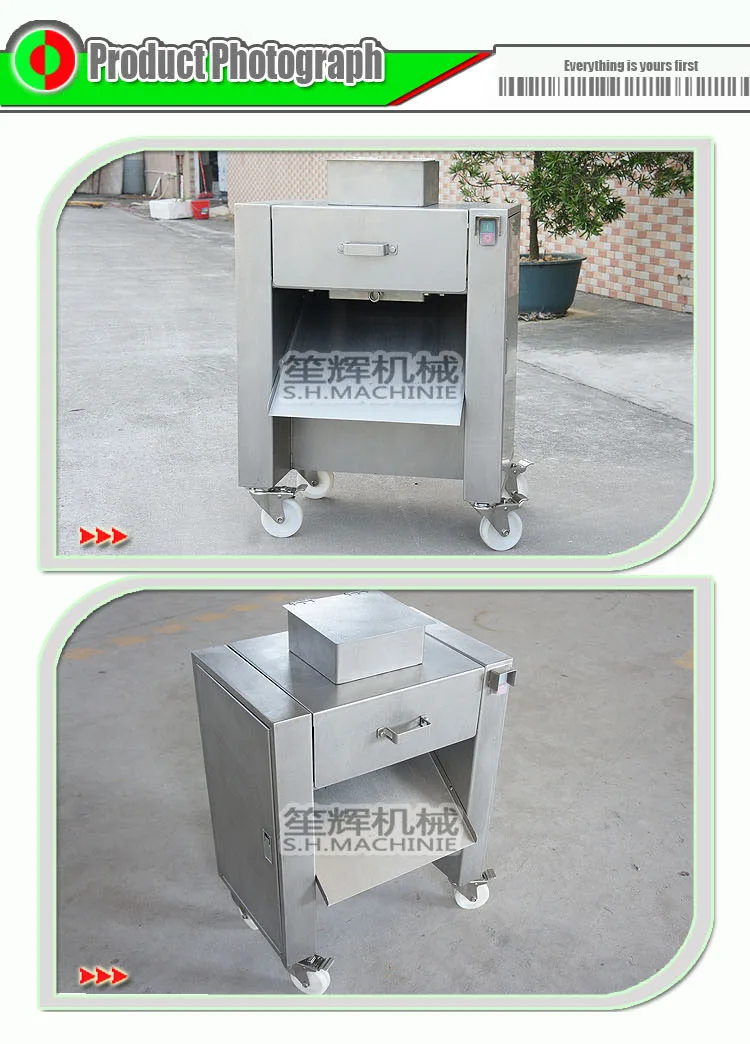 Frozen Horse Meat Cuber Cubing Machine Chuck Bbq Ribs Pork Fillet
