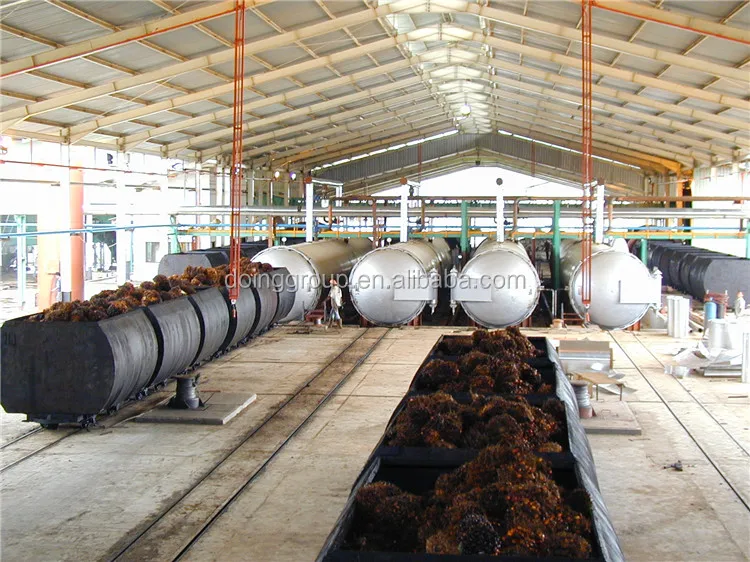 sterilizing station of palm oil extraction machine
