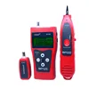 Network monitoring cable tester LCD NF-308 Wire Fault Locator LAN Network Coacial BNC USB RJ45 RJ11 red color NF_308
