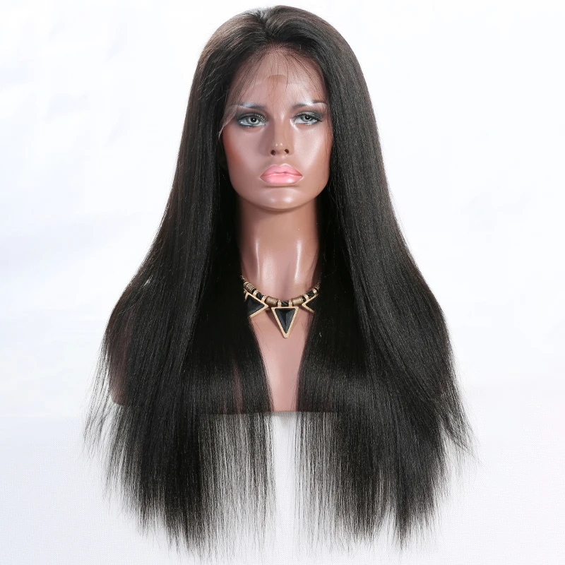 

PREMIER Factory Sales Promotion Top Quality Free Shipping Unprocessed 130 150 180 Density Virgin Human Hair Full Lace Wig