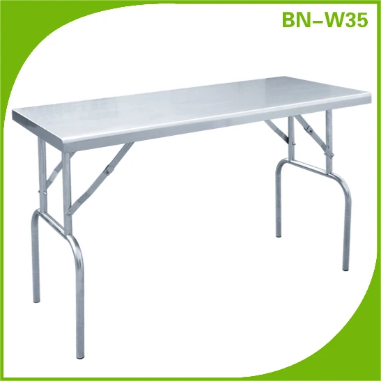 plegable de acero inoxidable mesa de la cocina-Mesas plegables ... plegable de acero inoxidable mesa de la cocina-Mesas plegables ...