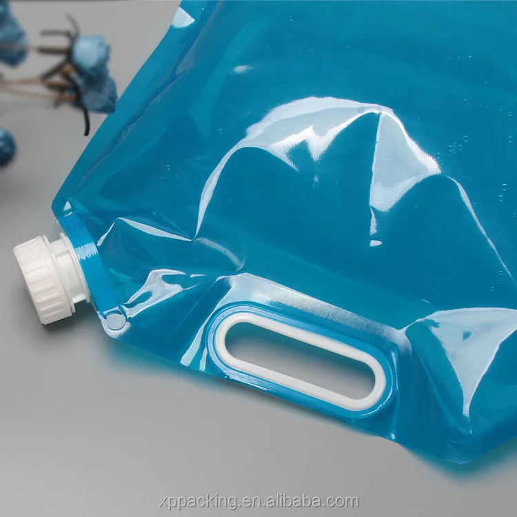 Personalizar Logo Impresión Stand Up Bolsa De Almacenamiento De Agua 5