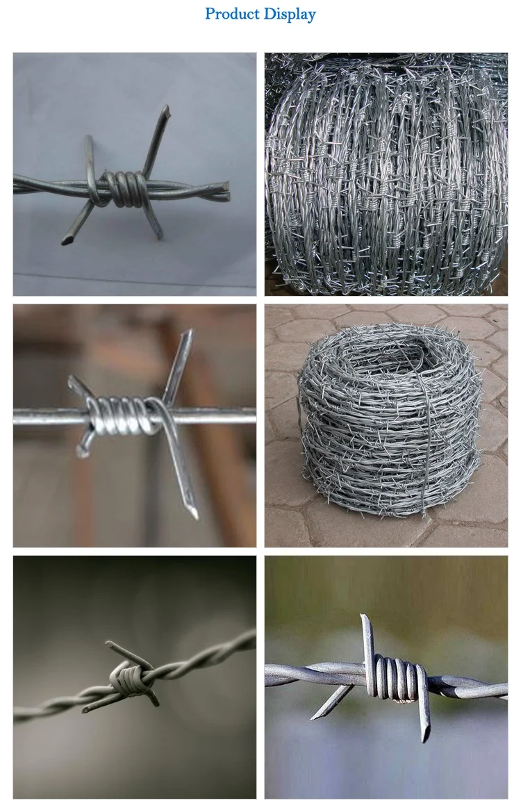 300m Barbed Wire 10 Gauge Barbed Wire Galvanized Barbed Wire Price Per