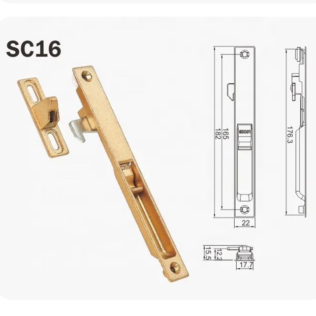 אלומיניום אביזרי עבור חלון ודלת סין