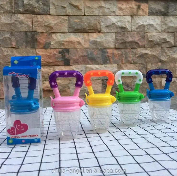 

Funny Pacifiers Silicone Baby Pacifier Fresh Food Feeder Feeding Nipple Dummy Fruits Nibbler Soother Bottle Clip Chain bpa Free