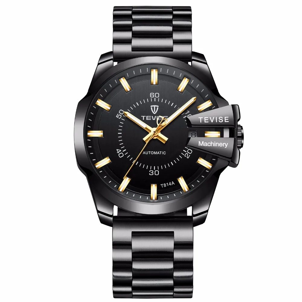 

Tevise new design luxury watches water resistant alloy watch