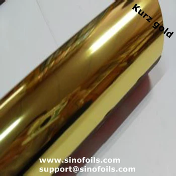 Hot Stamping Foil Kurz 220 Gold Colour Usd 0.102 /square Meter A Grade ...