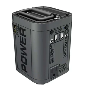 Portable AC Power Bank Jump Starter & LED Flashlight