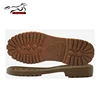 Mustang durable modeling men's shoe sole rubber soles suppliers