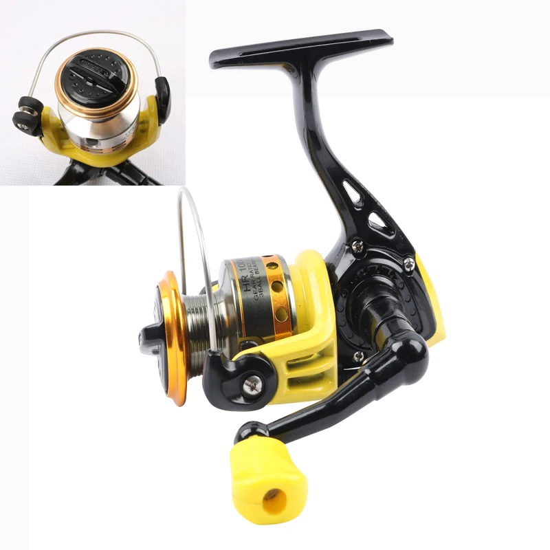

On Stock HD1000 Gear Ratio 5.3:1 Spinning Reel Fishing Reel, As the picture show