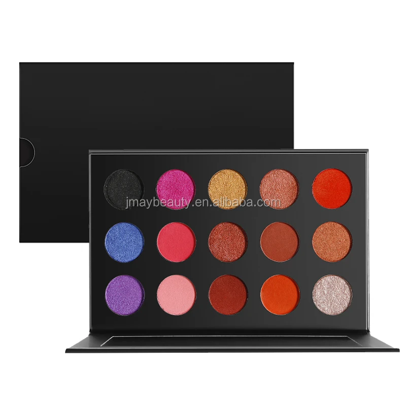 

Special Offer High Pigment Cruelty Free 15 Color Wet Eyeshadow Palette Custom Logo Makeup palettes