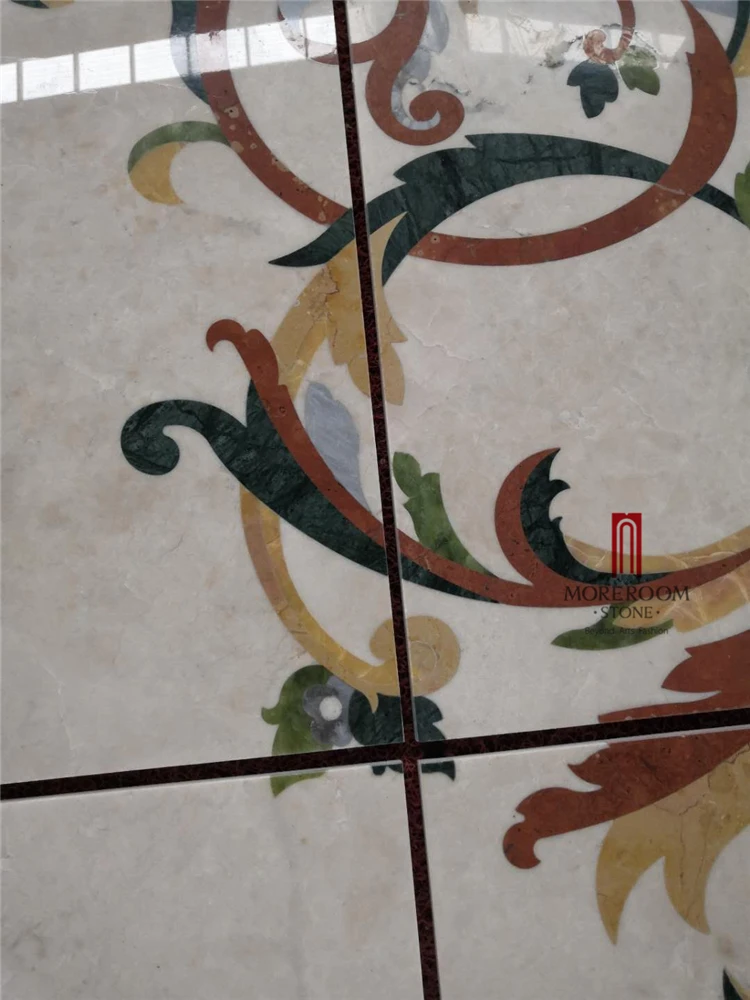 Italienisch marmorboden design, marmorintarsien bodengestaltung