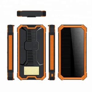 12 000mAh Dual USB Solar Power Bank Camping Lantern
