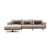 Alibaba Contemporary Living Room Furniture Violino Leather Sofa Sets