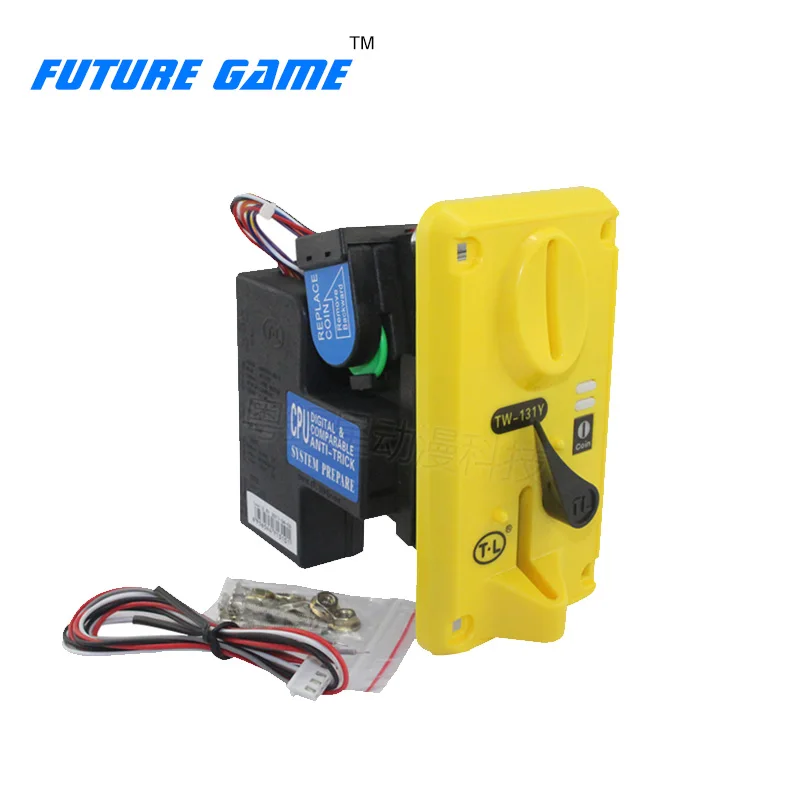 

Slot machine game coin acceptor the arcade coin machine game currency TW-131Y, Yellow