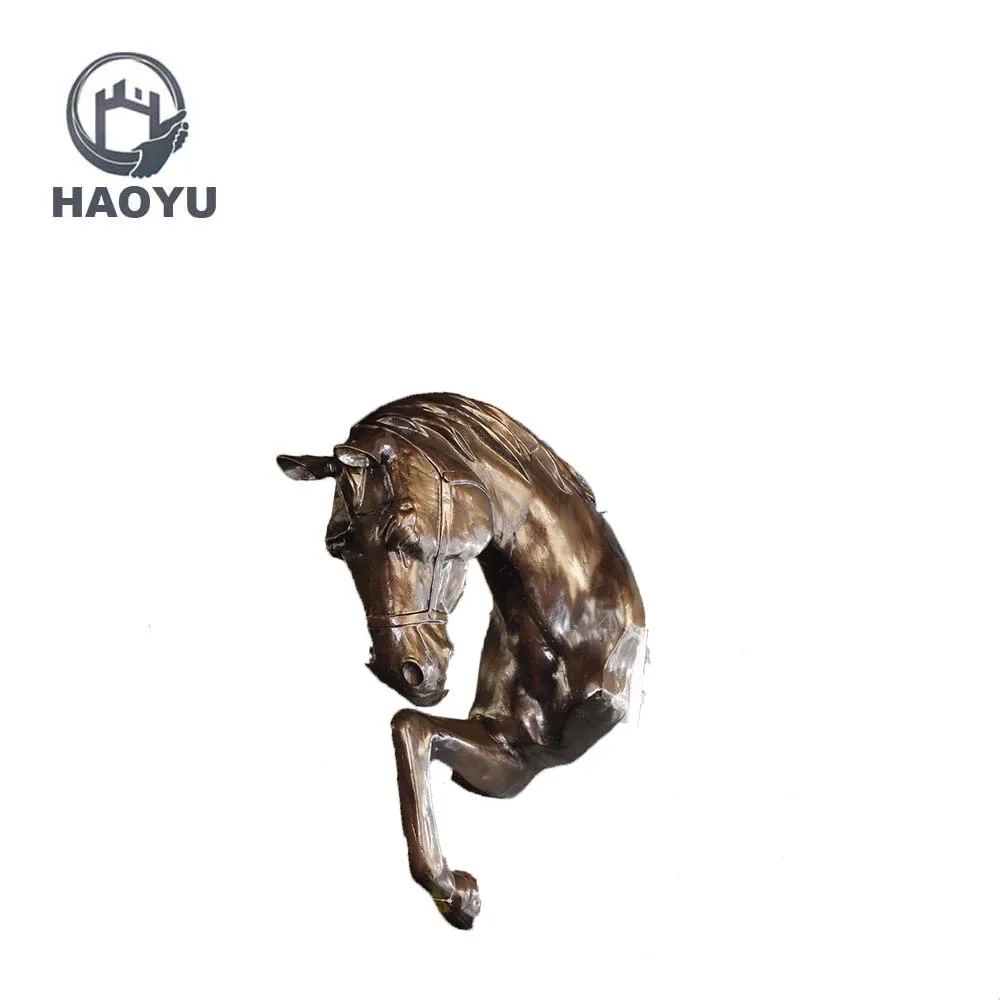 Cast Iron Antique Horse Statues Horse Art For Garden Ornament Hot Sale Factory Price