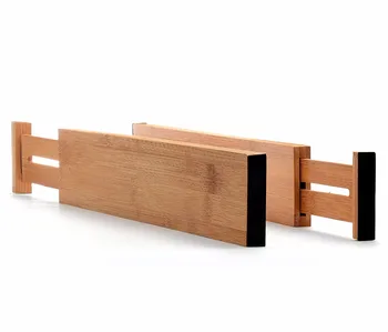 Set Of 4 Kitchen Drawer Organizers Adjustable Expendable Drawer