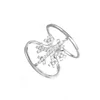 matching ring snow sterling ring gold plate jewelry 10110R