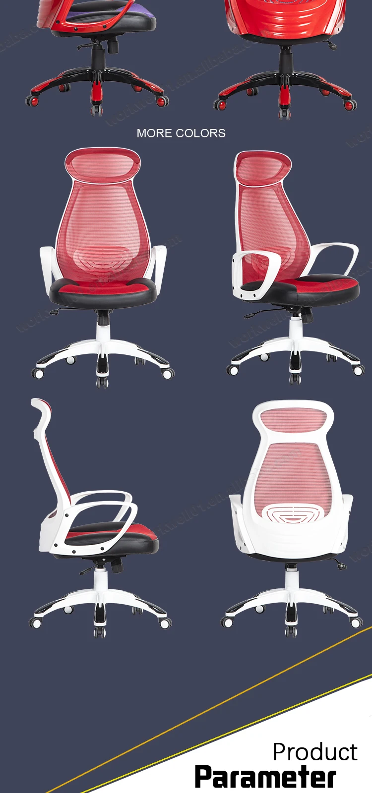 2020 Multi-function waiting room mesh chair 2020