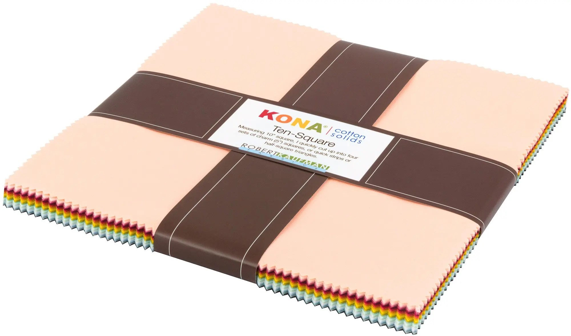 Robert Kaufman Fabrics Pond by Elizabeth Hartman Roll Up 40 Kona Cotton Strips