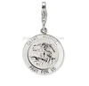 Protect Us St Michael Charms Sterling Silver Pray Charms Wholesale Antique Charms