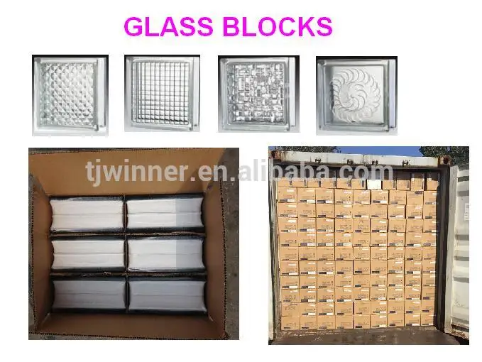 Wholesale Glass Blocks Clear Glass Block With Various Designs And