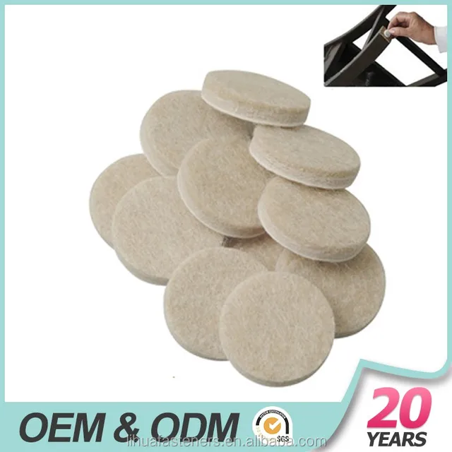 high strength adhesive force furniture leg protection pads