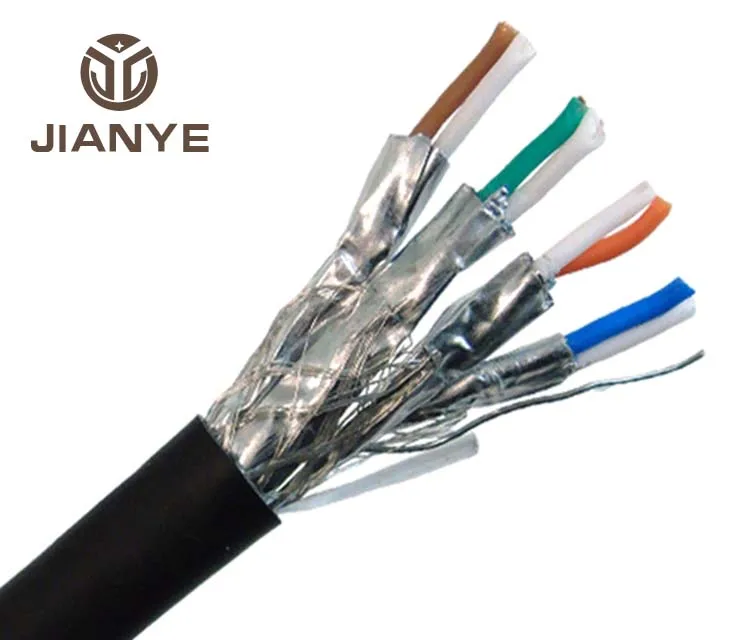 
Cat6 Network Cable UTP 4 Pairs Solid Conductor, PVC and LSZH Jacket Indoor Lan / Internet / Ethernet Cable 