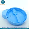 Innovative light blue plastic formula tin cap with built-in spoon with FSSC22000 certified-OEM/ODM acceptable