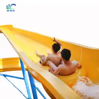 

Overlap Heat Bonding Figure 8 Double Water Park Tube Fiberglass Water Slide Tubes for Sale