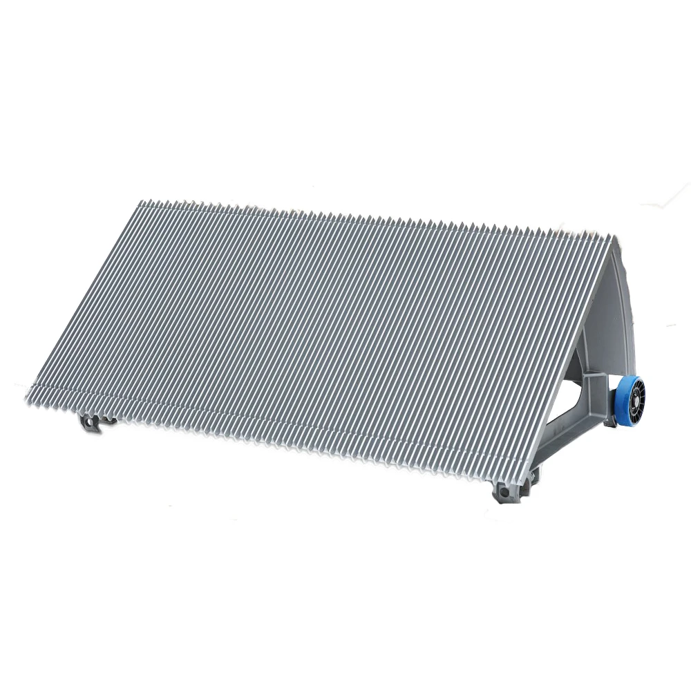 
800mm Gray Escalator Aluminum Step Without Demarcation 
