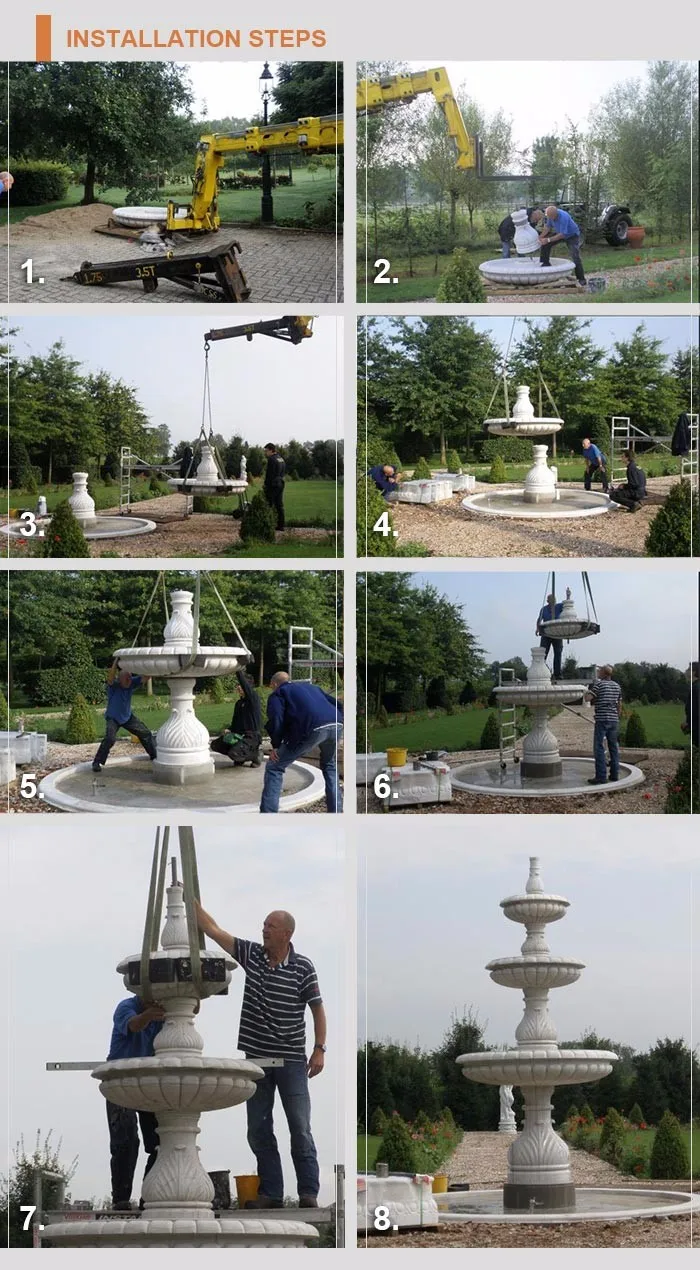 3 tier marble garden water fountain installation guide.jpg