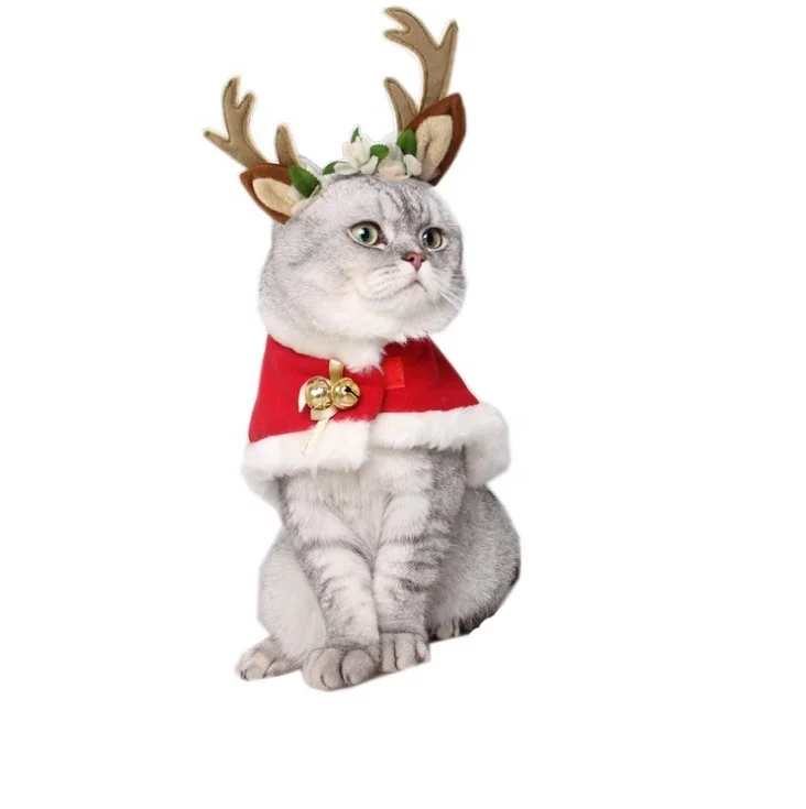 

Wholesale Christmas Pet Cat Cloak, Colors