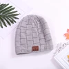Hot sale unisex design blank wireless musical function winter mens beanie hat
