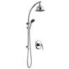 discount cheap fitting a artistic brass shower faucets mixer tap with wall mounted shower valve