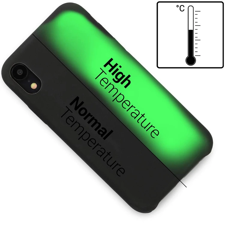 High Quality Thermal Sensor Color Changing Phone Case For Iphone 6 6s 7