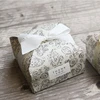 Fashionable custom logo soap paper wrap with ribbon